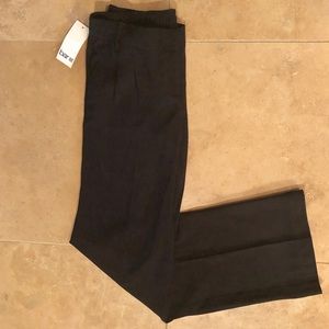 Bar III Black Wide Leg Elastic Back Dress Pants XS